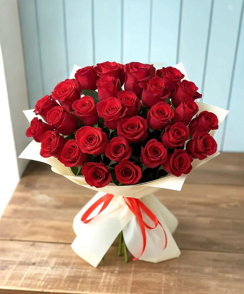 Букет 29 Красных роз в Боброве