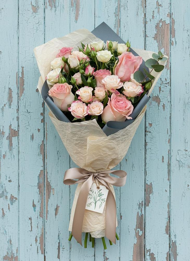 Букет цветов из: Розы в Боброве