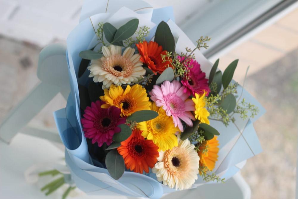 Букет цветов из: Герберы в Боброве