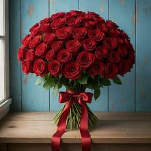 Букет Красные розы Блэк Меджик в Боброве