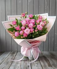 Букет Розовый кустик в Боброве