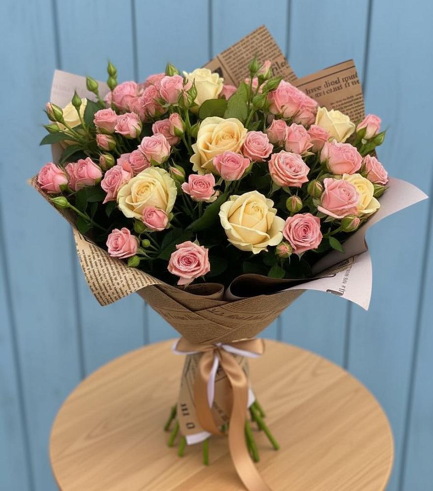 Букет цветов из: Розы в Боброве