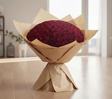Букет 101 Красная роза в Боброве