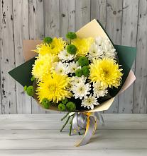 Букет цветов из:  Хризантемы #REPLACE_PRED# Боброве