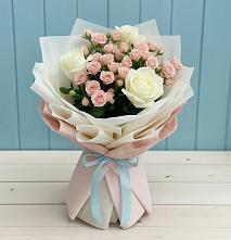 Букет цветов из:  Розы #REPLACE_PRED# Боброве