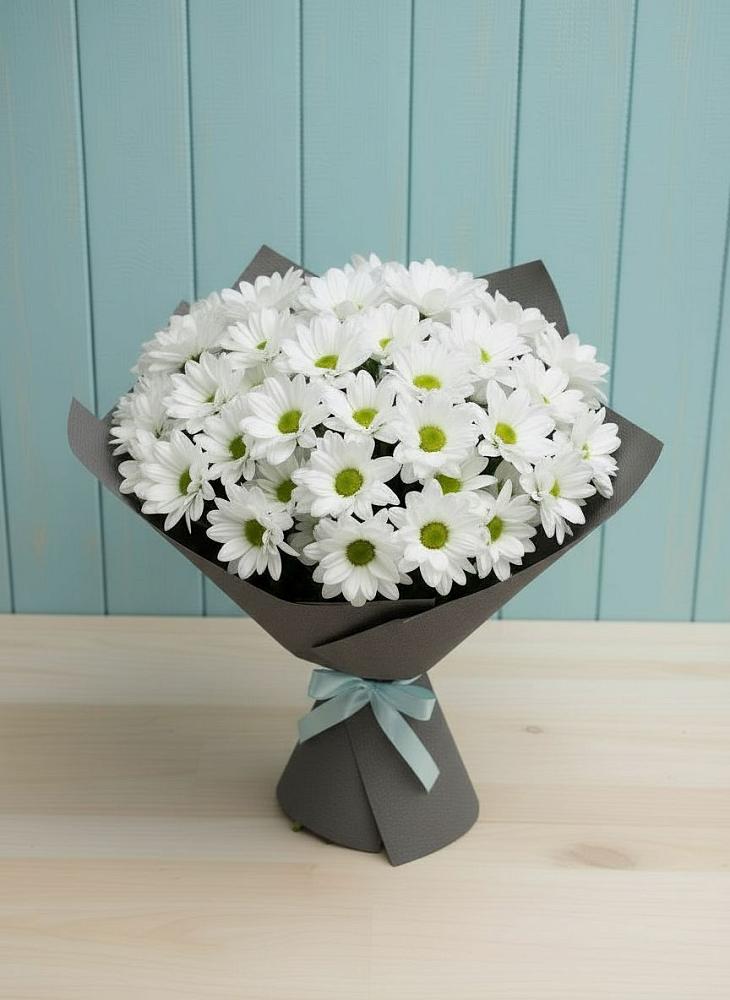 Букет цветов из: Хризантемы в Боброве