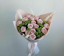 Букет цветов из:  Розы и Хризантемы в Боброве