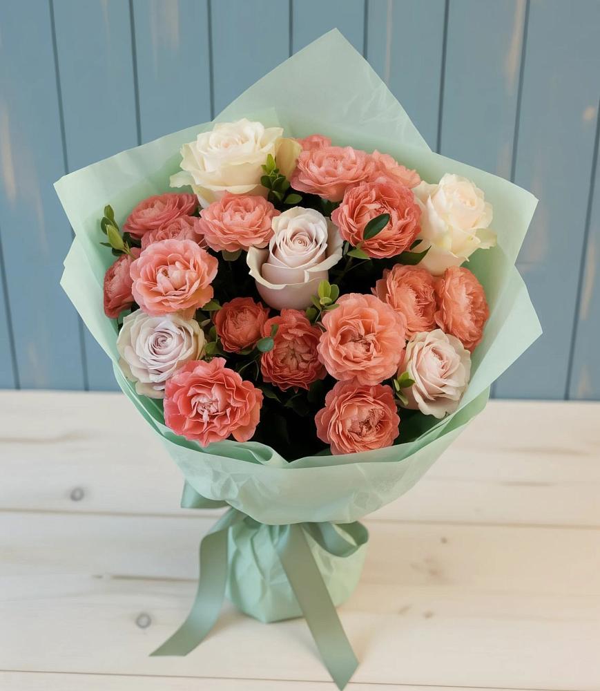 Букет цветов из: Розы в Боброве