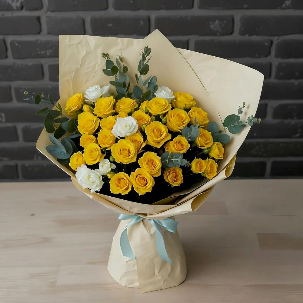 Букет цветов из: Розы в Боброве