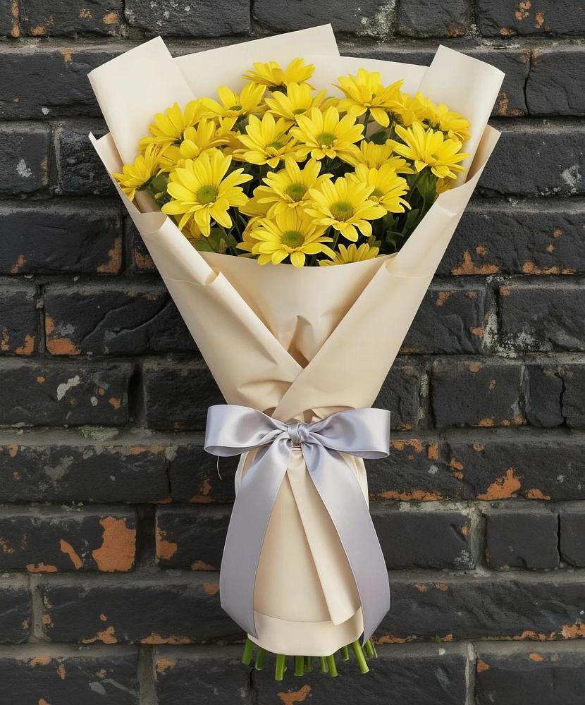 Букет цветов из: Хризантемы в Боброве