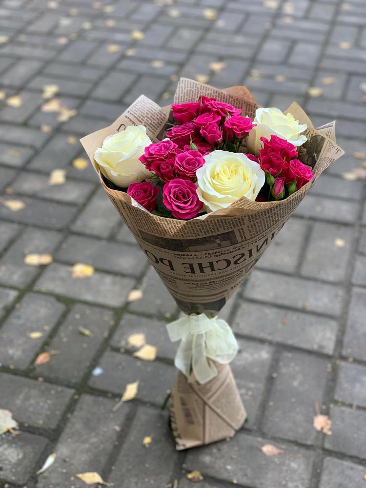 Букет цветов из: Розы в Боброве