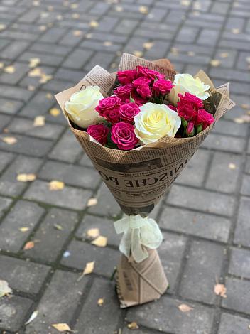 Букет цветов из: Розы в Боброве