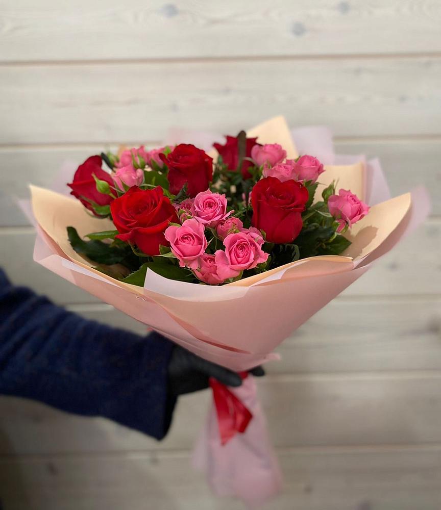 Букет цветов из: Розы в Боброве