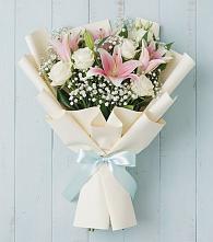 Букет цветов из:  Лилии в Боброве