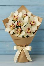 Букет цветов из:  Орхидеи и Розы #REPLACE_PRED# Боброве